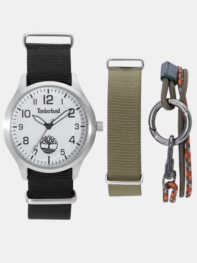 Coffret Timberland Homme - Montre, Bracelet de Rechange et Bracelet