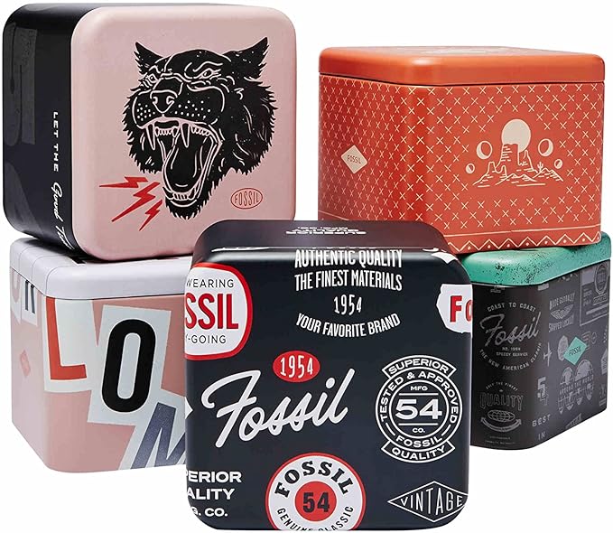 Montre Fossil - Cuir noir