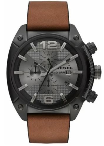 Diesel DZ4317 – Chronographe Cuir Brun